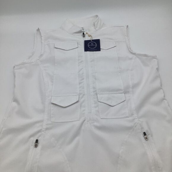 The Bubble Womens Hogan Safari Dress White Size Medium NWT‎ - Picture 3 of 10